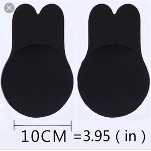 Intimates & Sleepwear - Invisible Brassy Tape (2 Pairs) Black and Nude Intimates & Sleepwear - Invisible Brassy Tape (2 Pairs) Black and Nude